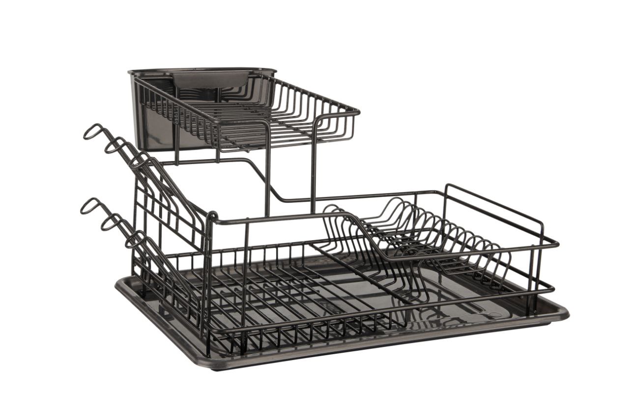 جاظرفی (آبچکان کنارسینکی) 1/5طبقه مشکی جنس درجه ۱