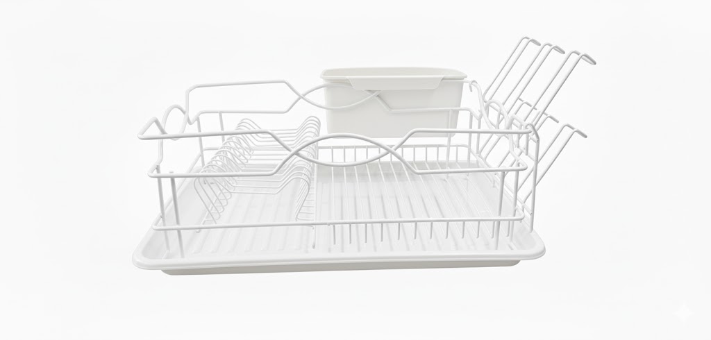 جاظرفی کنارسینکی آبچکان ۱طبقه سفید